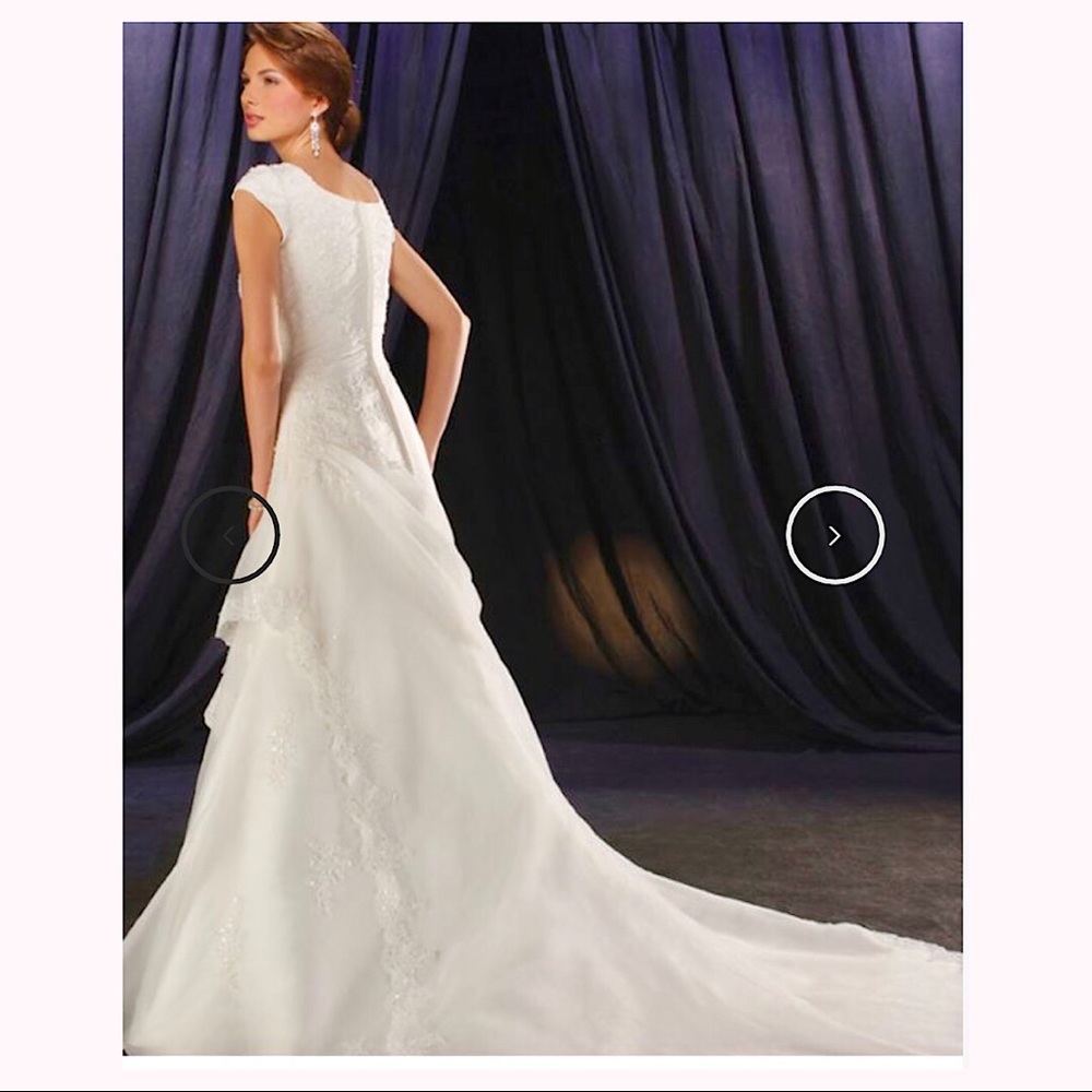 Brand New Ivory Wedding Dress - Picture 2 of 6